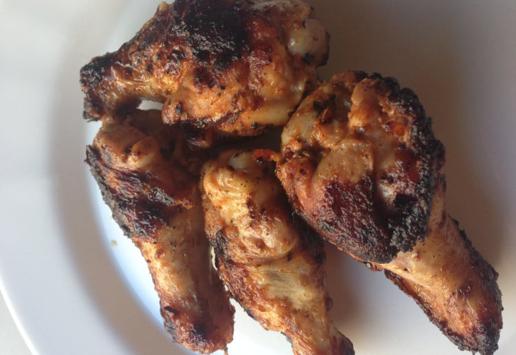 Barbecued Chicken Drumsticks with Garlic Marinade Real Recipes from Mums